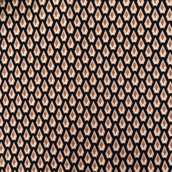 Jules & Leopold Geometric Print Wide Leg Pants Black Gold Beige Size Large - Picture 2 of 12